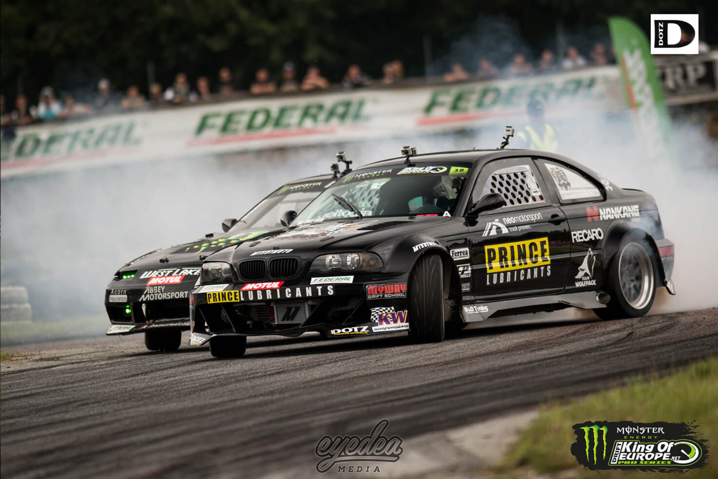 DOTZ Tuning Wheels live at King of Europe 2015 - Drift Series